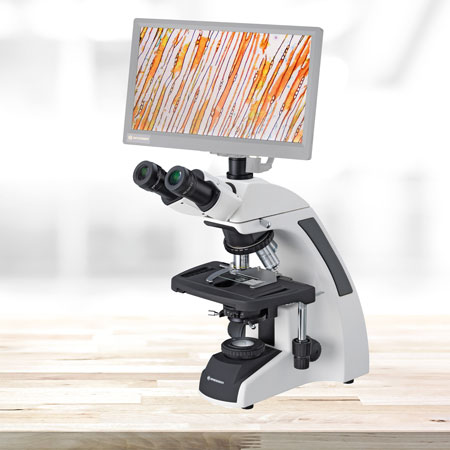 Microscope Professionnel En Laboratoire, équipement Scientifique