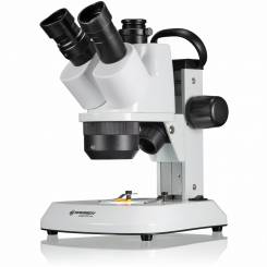 Bresser Microscope Professionnel Trino 7X-63X Science Blanc