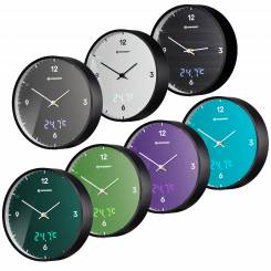 BRESSER Horloge météo LCD TemeoTrend JC - noire - 7004404CM3000 - Reveils,  Horloges, Montres pas cher