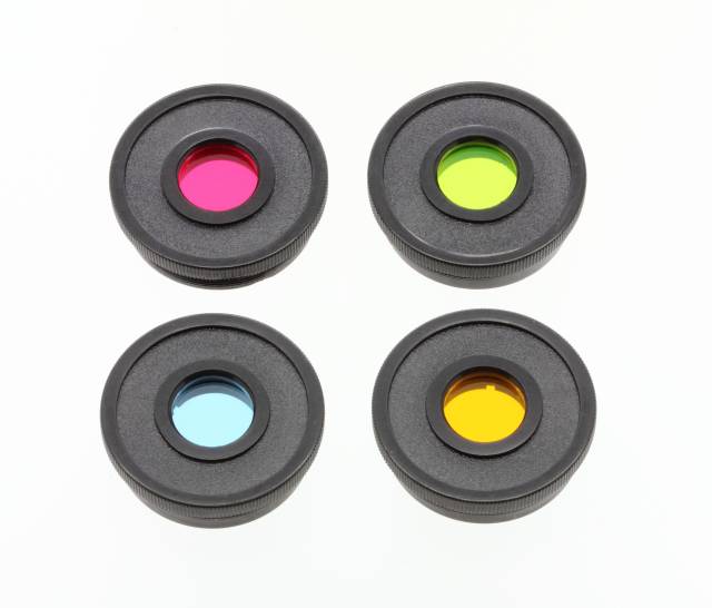 Color Filter Set Essential 1,25" Red,Green,Blue,Yellow (Refurbished) 