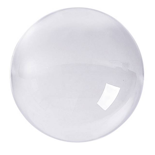 BRESSER 8 cm clear Glass Lens Ball For impressive Photos with 180° Reflection 