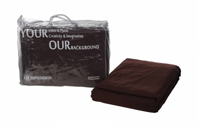 BRESSER BR-9 Background Cloth dark brown 3x6m 