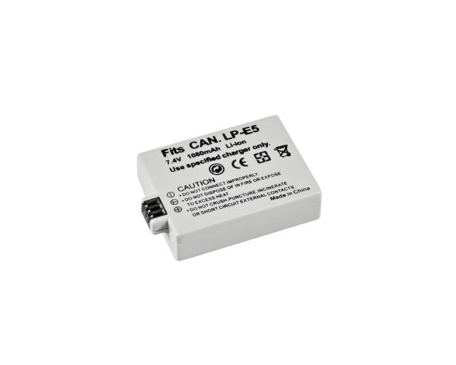 BRESSER Lithium Ion Replacement Battery for Canon LP-E5 
