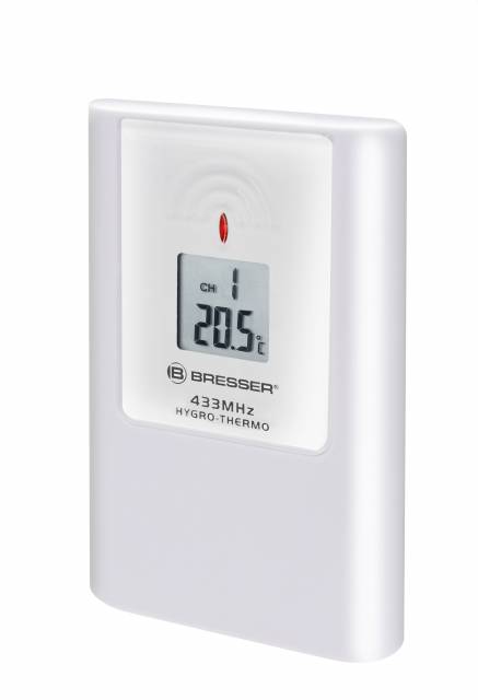 BRESSER Thermo-/Hygro-Sensor 3CH voor ClimaTrend MC/TB en de meeste producten van de ClimaTrend Serie 
