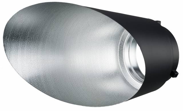 ​BRESSER M-12 Reflector de aluminio concentrado de fondo plateado 