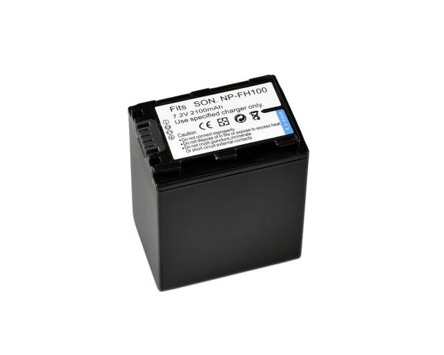BRESSER Batteria ricaricabile agli ioni di litio / Batteria sostitutiva per Sony NP-FH100 