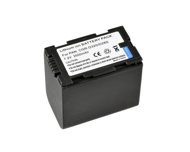 BRESSER Batterie de rechange Lithium-Ion pour Panasonic CGR-D320/CGR-D28S 