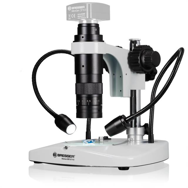 Układ optyczny z zoomem BRESSER DST-0745 do wykonywania cyfrowych zdjęć ultramakro i mikroskopowych 