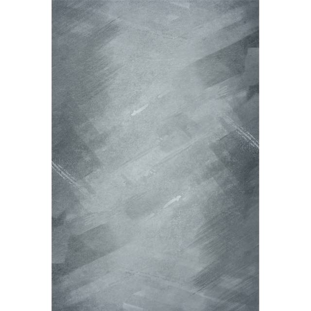 BRESSER Background Cloth with Motif 80 x 120 cm - Painted Grey 