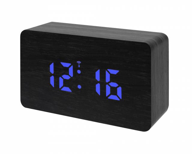 BRESSER MyTime W Color LED RC Alarm Clock 