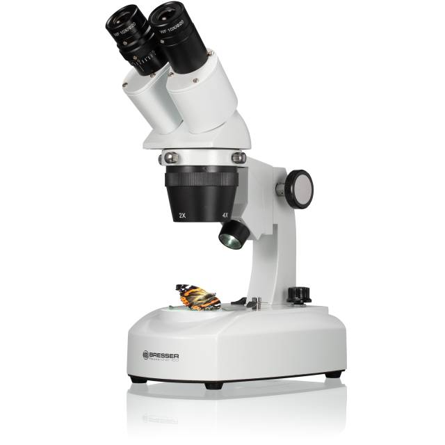 Mikroskop z oświetleniem padającym BRESSER Researcher ICD LED 20x-80x 