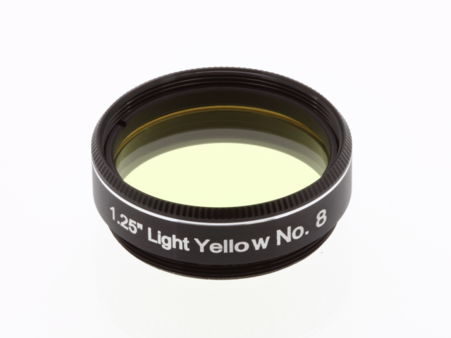 EXPLORE SCIENTIFIC Filter 1.25" Light Yellow No.8 (Refurbished) 
