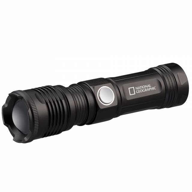 Torcia con zoom LED ILUMINOS 1000 NATIONAL GEOGRAPHIC 1000 lm 