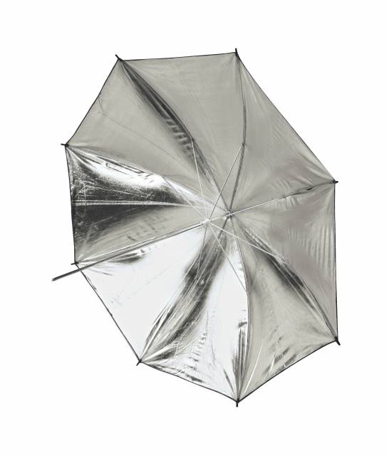 BRESSER SM-04 Parapluie de Studio 101 cm argent/blanc 