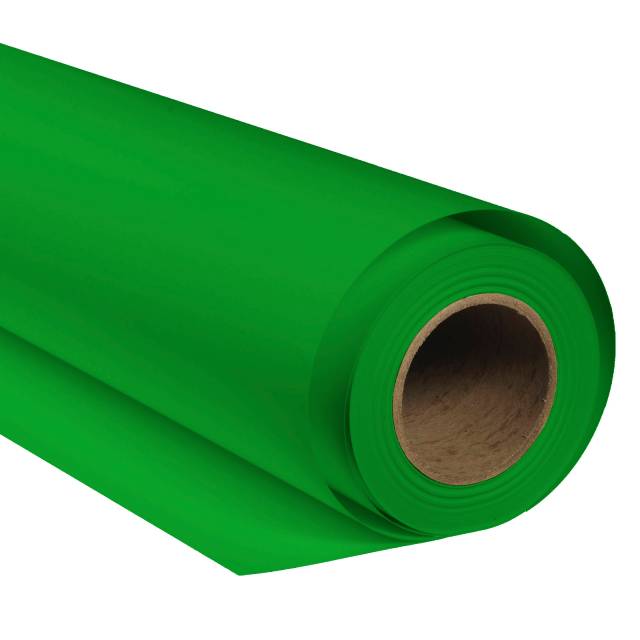 BRESSER SBP10 Fondo de papel 3,56 x 15m Verde Chromakey 