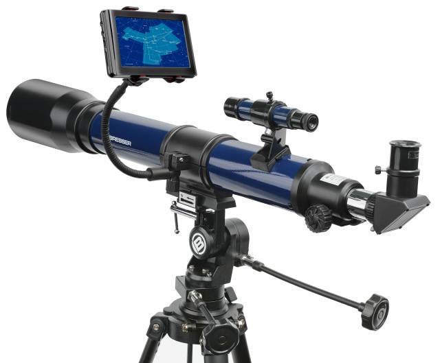 SKYLUX Refractor Telescope 70/700mm with Smartphone Holder and Solar Filter (Refurbished) 