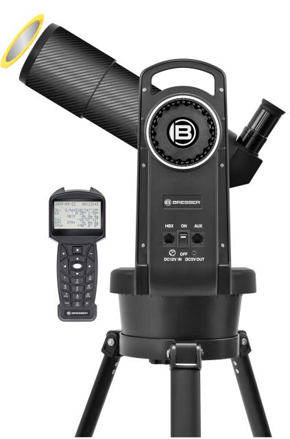 Set per principianti con telescopio BRESSER Automatik 80/400 con sistema GoTo 
