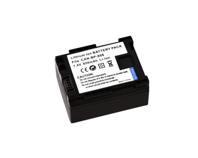 BRESSER Lithium Ion Replacement Battery for Canon BP-808 