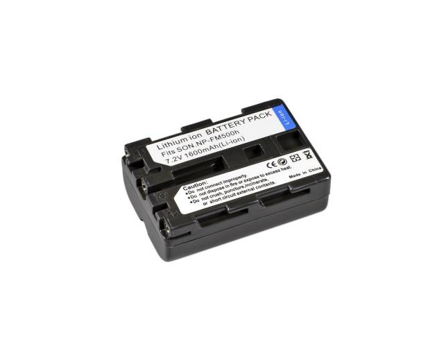 BRESSER Batteria ricaricabile agli ioni di litio / Batteria sostitutiva per Sony NP-FM500H 