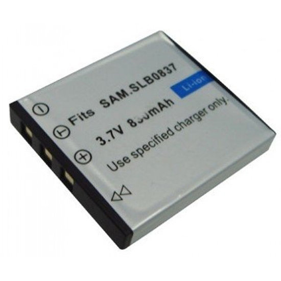 BRESSER Batteria ricaricabile agli ioni di litio / Batteria sostitutiva per Samsung SLB-0837 