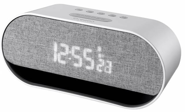 Oregon Scientific Digital Alarm Clock with Stereo Bluetooth Speaker 