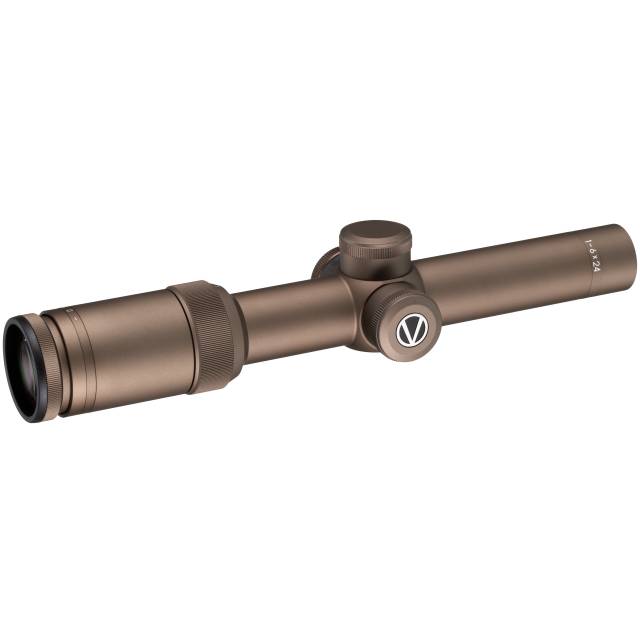 Vixen 1-6x24 Riflescope with 0+ Reticle and automatic shut down 