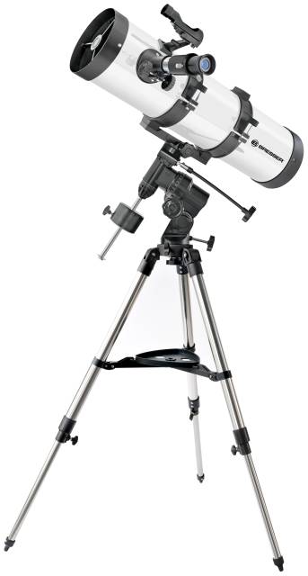 BRESSER Pegasus 130/650 EQ3 Spiegelteleskop mit Zubehör (Refurbished) 
