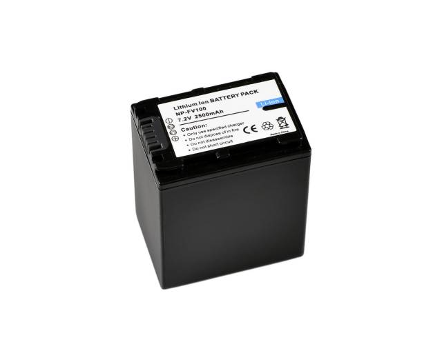BRESSER Batteria ricaricabile agli ioni di litio / Batteria sostitutiva per Sony NP-FV100 