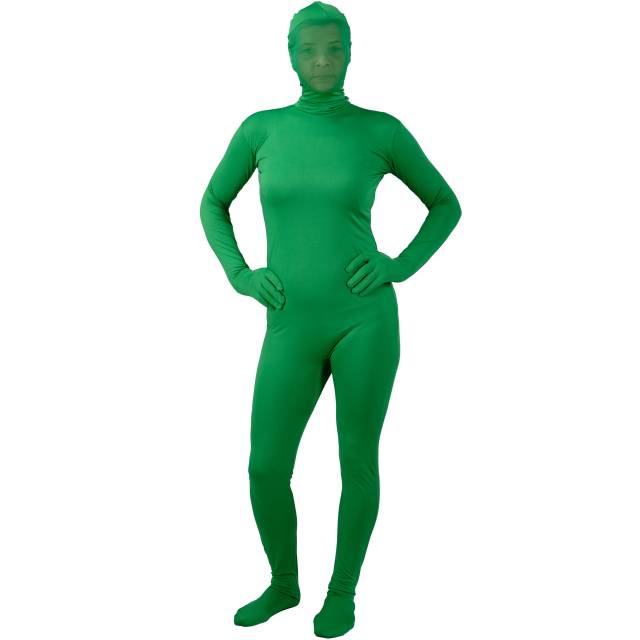 BRESSER BR-C2L zweiteiliger Chromakey grüner Anzug Größe: L 