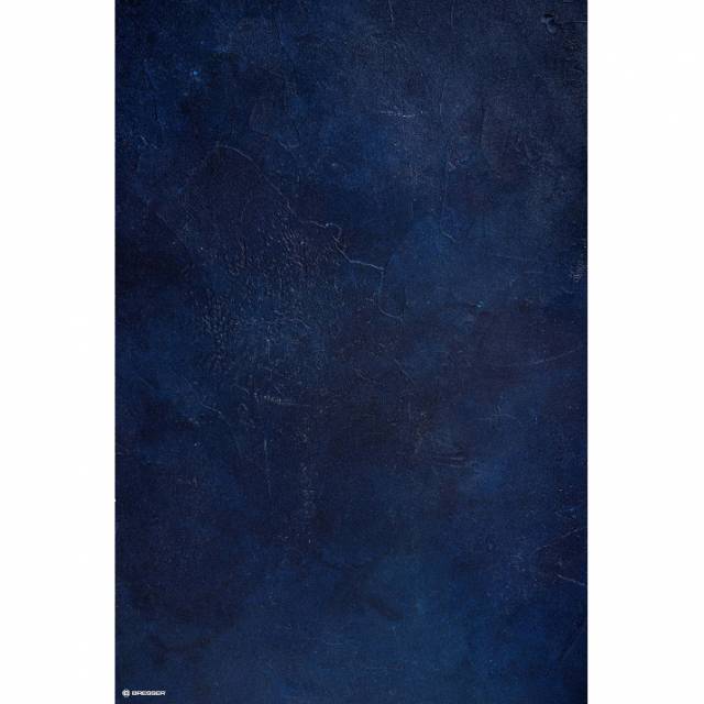 BRESSER Background Cloth with Motif 80 x 120 cm - Jeans Blue 