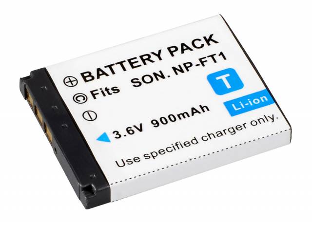 BRESSER Batteria ricaricabile agli ioni di litio / Batteria sostitutiva per Sony NP-FT1 