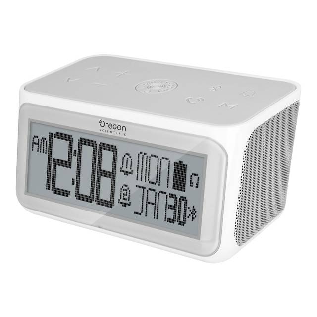 OREGON SCIENTIFIC Bluetooth-Speaker Music Clock 