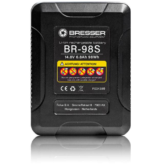BRESSER BR-98S 6800 mAh V-Mount Accu Compact - 98Wh, 14.8V 