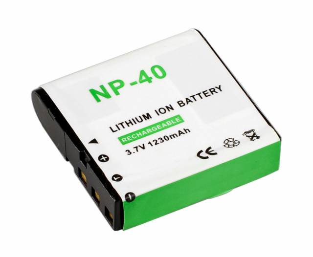 BRESSER Batterie Ion Lithium pour Casio NP-40 