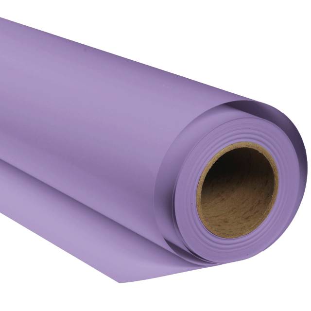 BRESSER SBP24 Fondo de papel 2,00 x 11m Púrpura de Flores 