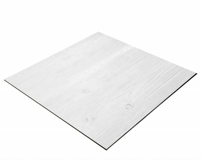 BRESSER Flatlay Hintergrund für Legebilder 40 x 40cm Holzplanken Weiß 