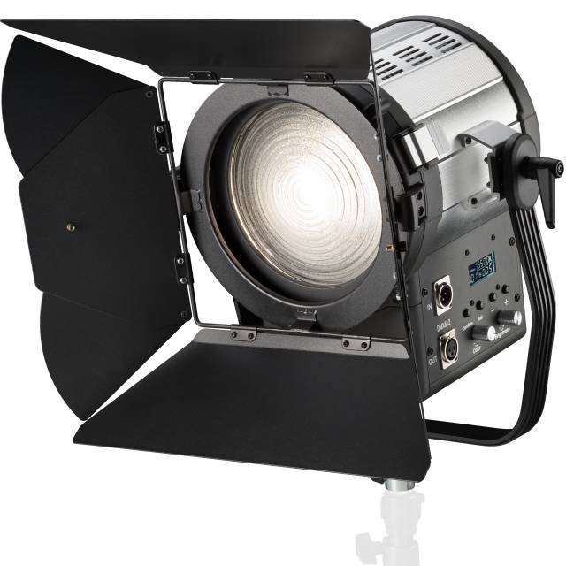 BRESSER SR-2000B Fresnel LED Lamp BI-Color + DMX + Motor Cooling 