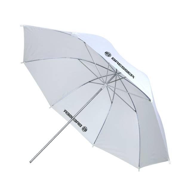 BRESSER SM-02 Parapluie translucide blanc 84 cm 