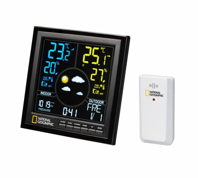 NATIONAL GEOGRAPHIC VA colour RC Weather Station 