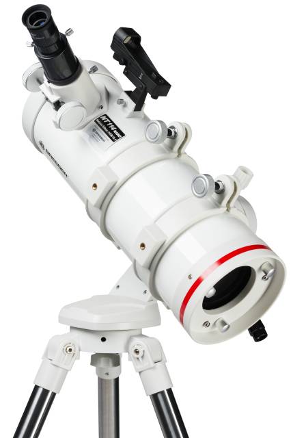 Bresser Solarix Telescopio Reflector 114/500 AZ con Filtro Solar y Adaptador  para Móvil, PcComponen
