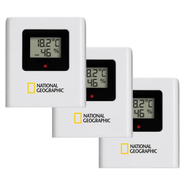 Bresser UK  NATIONAL GEOGRAPHIC VA colour LCD Weather Station