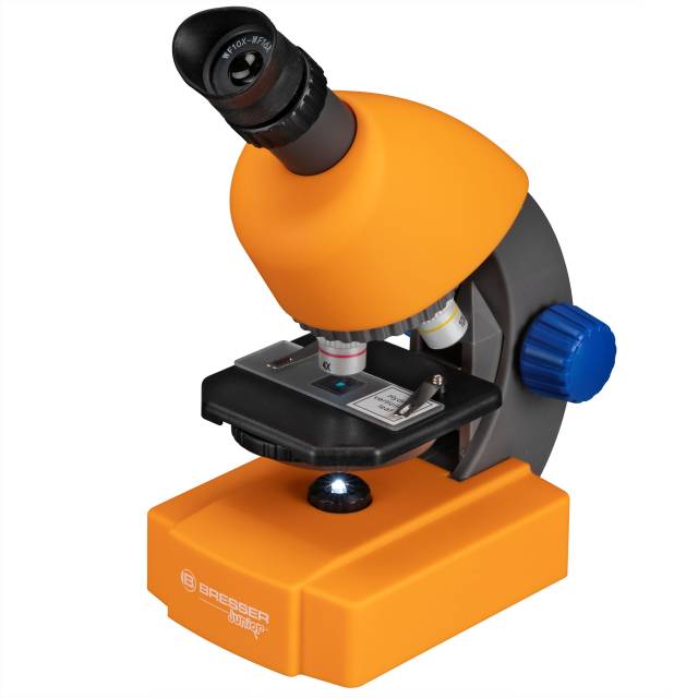 Bresser, BRESSER JUNIOR Microscope 40x-640x avec accessoire et valise  rigide