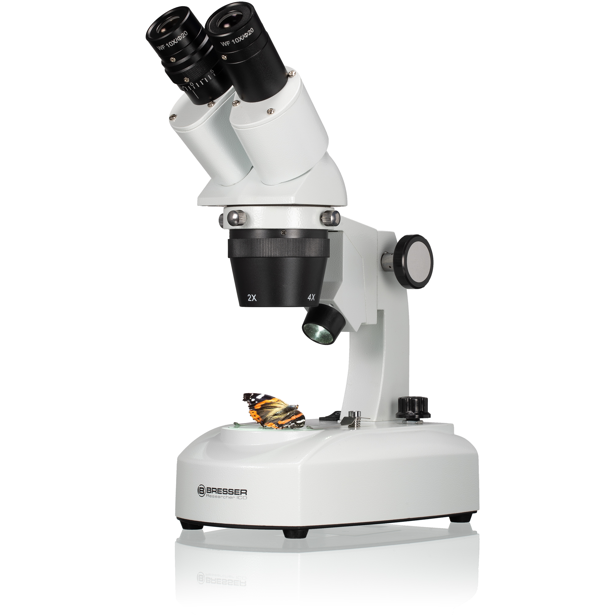 BRESSER Researcher ICD LED 20x-80x Microscopio | Expand Your Horizon